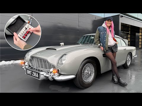 Testing Gadgets On A REAL James Bond Car | Aston Martin DB5 Continuation