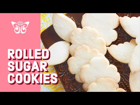 Rolled Sugar Cookies - Recipe, rolling, cutting & baking tips