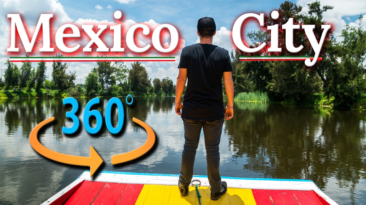 MEXICO CITY TOUR IN 360 4K Travel Guide