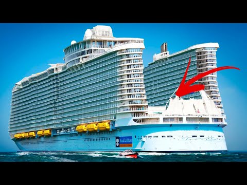 A vida dentro dos maiores navios de cruzeiro do mundo