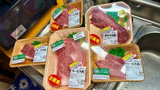 嫁の退院祝いに黒毛和牛、七輪焼き肉祭り！