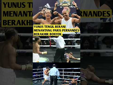 Pertarungan Brutal Paris Pernandes VS Yunus Sasmita Berakhir Tumbang#shortsvideo#facts#shorts