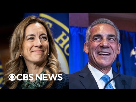 YouTube video thumbnail: New Jersey Governor's Race Intensifies Ahead of Election Day as Obama Rallies With Sherrill