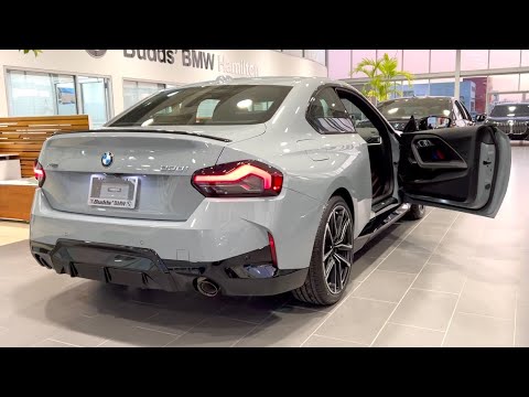 2026 BMW 2 Series xDrive Coupe 255HP Brooklyn Grey Metallic Review | Interior & Exterior