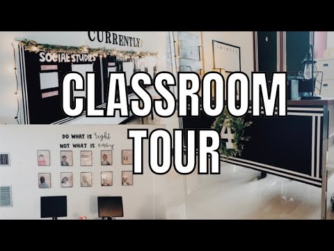 4TH GRADE CLASSROOM TOUR 2020 | Modern Farmhouse Decor...