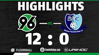 FD-Pokal Runde 1 | Hannover 96 - Berliner Floorball Klub