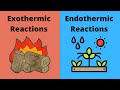 Differentiating Exothermic and Endothermic Reactions