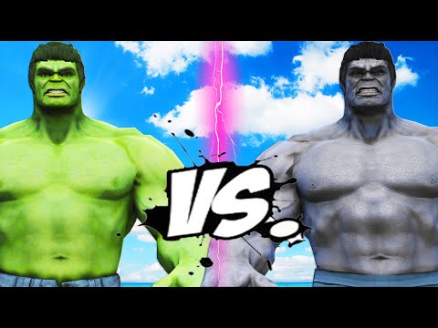 HULK VS HULK GRAY - EPIC BATTLE