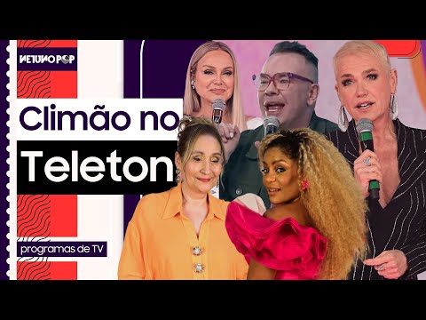 Climão do Teleton 2024 | Eliana alfineta Felipeh Campos | Cariúcha interrompe Sônia Abrão | Xuxa e +