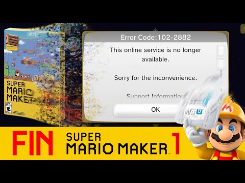 LOS ÚLTIMOS MINUTOS de MARIO MAKER 1 (Servidores Apagados de WiiU ❌) - ZetaSSJ