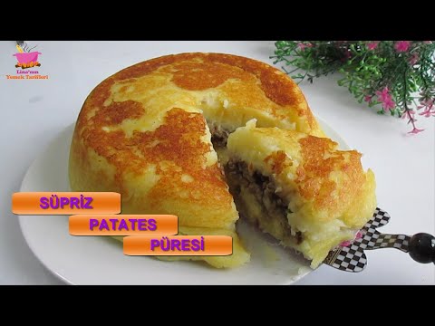 PATATES PÜRESİNDEN MUHTEŞEM TARİF.👍 EVDE YAPILACAK EN KOLAY YEMEK🤞