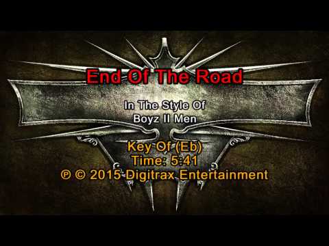 Boyz II Men – End Of The Road (Backing Track)