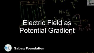 Electric Field as Potential Gradient
