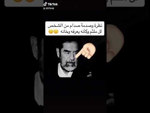 الأسد صدام حسين يندهش عند رؤيته منفذين الإعدام.. هل من تفسير؟