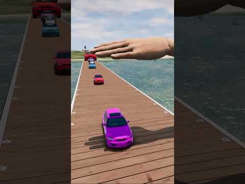 Small To Giant coloring Car VS Massiv Hand 2