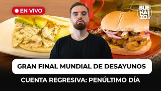 🔴 Pan con chicharrón vs. Arepa EN VIVO - ¿Quién va ganando el Mundial de Desayunos? 💪