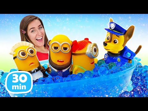 ¡Juegos divertidos con Minions! Vídeos para niños