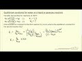 Equilibrium Constants and Reference States