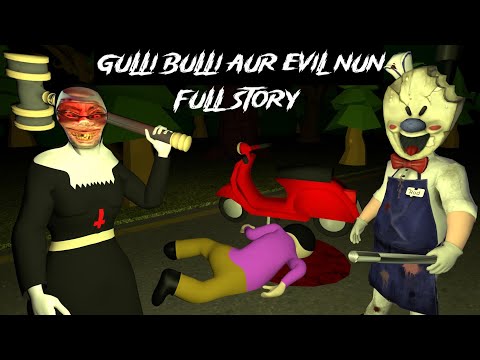 Gulli Bulli Aur Evil Nun Full Story | Evil Nun Horror Story | Gulli Bulli Aur Rod | Make Joke Horror