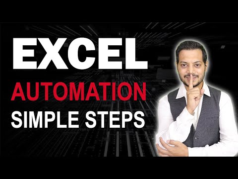 Excel automation with Few simple Steps | New Learning New Automation