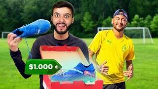 TESTEI AS NOVAS CHUTEIRAS DO NEYMAR DE R$1.000,00!