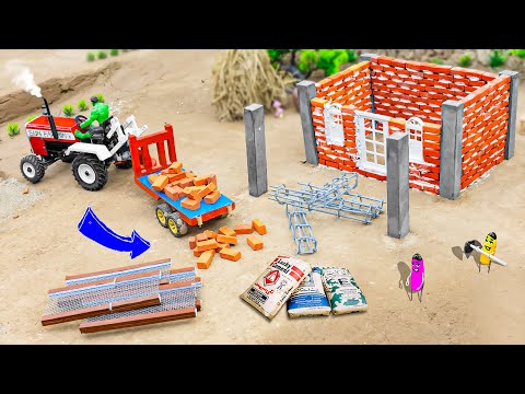 diy how to make big size house construction science project Part 2