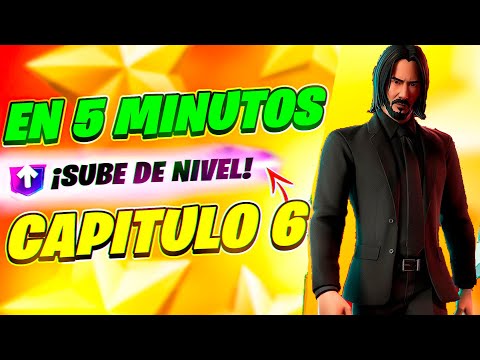 MAPA de XP Fortnite ¡Cómo subir de nivel RÁPIDO en el CAPITULO 6! (Método de XP LEGAL que funciona)