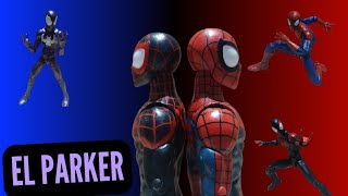 ¡TODOS! los Ultimates Spider-Man de Marvel legends 🕷🕸❤💙😄#marvel #figuras #spiderman