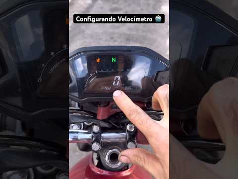 Configurando painel 🤖 #shorts #moto #motovlog #mecanica #dicas #tutorial #motorcycle #viral #fyp