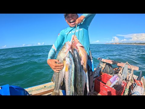 FARTURA NA PESCARIA - NINGUÉM IMAGINA QUE IRÍAMOS PESCAR ESSE TANTO DE PEIXE!! (DIEGO PESCADOR AMA..