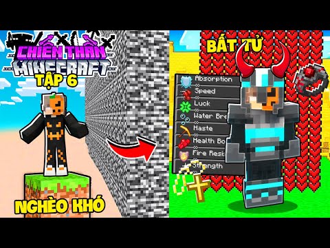 Minecraft Chiến Thần Tập 6 : BÍ NGÔ CHẾ TẠO BỘ GIÁP BẤT TỬ SIÊU VIP