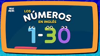 Números en inglés del 1 al 30 - Videos Aprende #numeroseningles