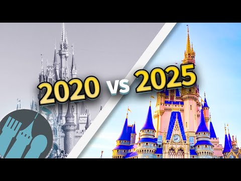 Disney World 2020 vs 2025 -- What's CHANGED?!