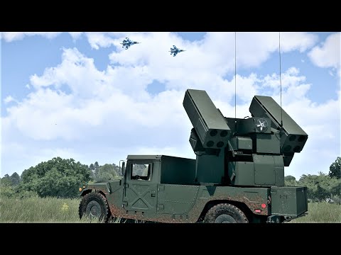 Stinger Füzesi 2 Rusya Uçak Yok Etme Simülesi - ARMA 3 Simulation Savaşı - ukrayna