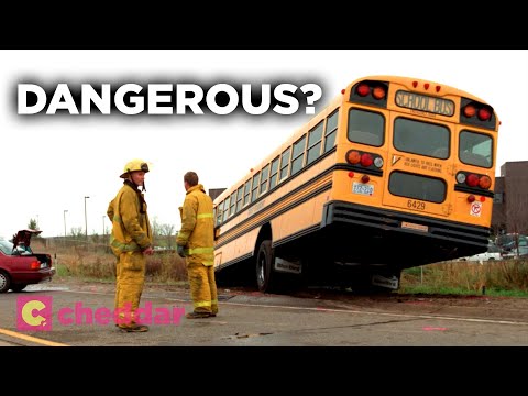 Why Don't Buses Have Seatbelts? - Cheddar Explains