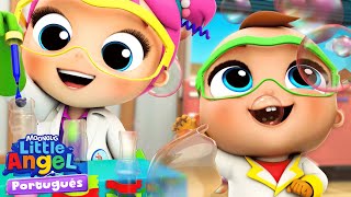 Experimentos científicos com o Joãozinho 🫧 Bolhas de sabão | Little Angel Brasil | Músicas Infantis