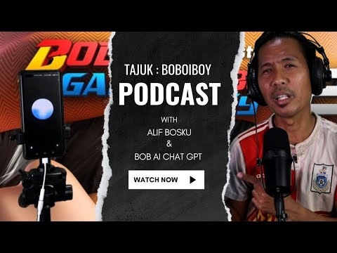 EP 1 - NAMA SEBENAR BOBOIBOY? | PODCAST ALIF BOSKU #boboiboygalaxy