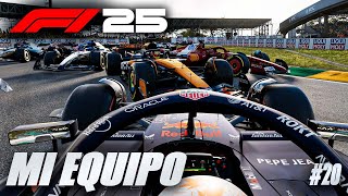 SPRINT CAÓTICA EN BRASIL | F1 25 MODO MI EQUIPO: GP BRASIL #20