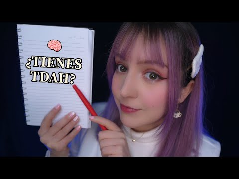 ⭐ASMR ¿Tienes TDAH? Este examen DIVERTIDO lo revela🧠✨