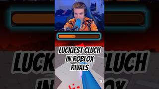The luckiest Roblox Rivals clutch you will ever see!