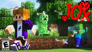 Eu ZEREI o MINECRAFT 10x MAIS RÁPIDO (é caótico dmskkkj) 💀