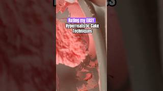 Rating Hyperrealistic Cake Techniques