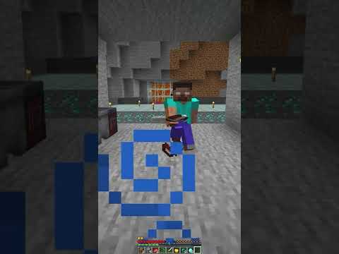 Herobrine Is Out Of Control In Minecraft #shorts
