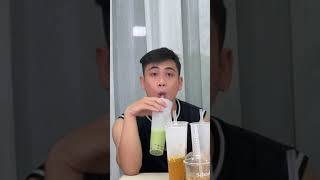 Mukbang trà sữa School Tea | Hồng Ánh Official