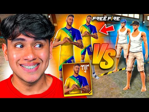 TROLLEAMOS con "NEYMAR" en Lobo Solitario!! Free Fire