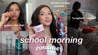 grwm: SCHOOL MORNING ROUTINE 🌤️(11th grade) junior