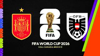 Spanien gegen Österreich | FIFA-Weltmeisterschaft 2026 - Runde der letzten 32