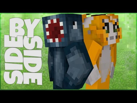 Minecraft Xbox - Side By Side Challenge - W/Stampy [1]