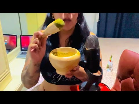 🔥ASMR EN ESPAÑOL| ATENCIÓN PERSONAL | APLICÁNDOTE EN TU CARITA UNA MASCARILLA DE MATCHA🔥