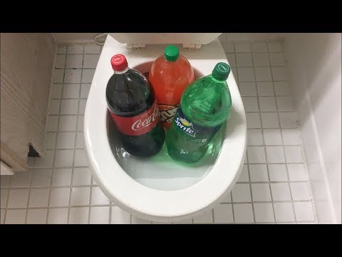 Mixing all of my Sodas - Will it Flush?